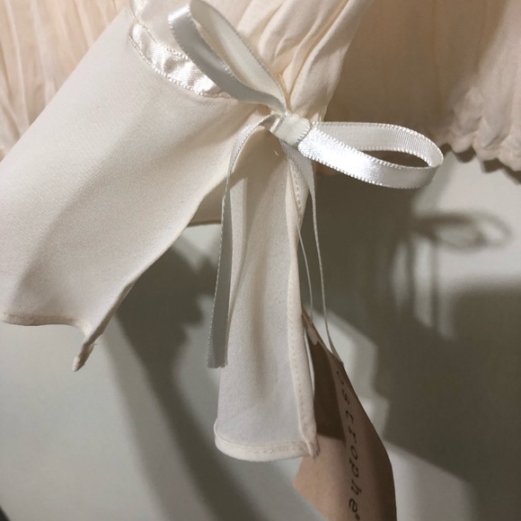 Apostrophe NWT women’s sheer crinkle  top Size S - Picture 4 of 15